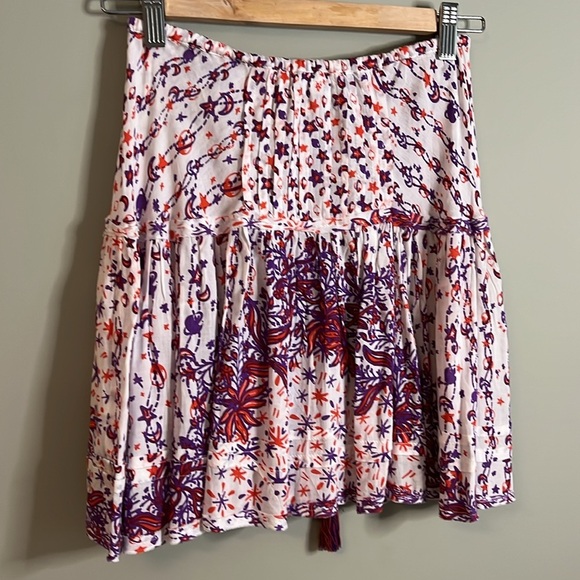 POUPETTE ST BARTH moon & stars floral skirt size small *HOST PICK!* - Picture 7 of 13